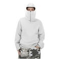 thumbnail image 2 of ATOGUTA Boys Hooded Sweatshirt Long Sleeve Hooded Pullover Sweatshirt Outfits Casual Clothes Size 3T-15, White, 2 of 6