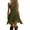 # Army Green, variant on Taqqpue Taqqpue Summer Dresses for Women Casual Tropical Print V-Neck Sleeveless Bandage Sundresses Loose Drawstring Tank Dress Vacation Beach T Shirt Dresses for Women