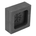 thumbnail image 3 of Lingot, Graphite Températures Chaudes Froides Résistantes 2000 Degrés Celsius pour Laiton Aluminium pour Outil d'Analyse de Test A,B,C,D, 3 of 8