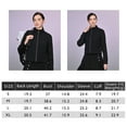thumbnail image 6 of Women's Lightweight 90% Goose Down Puffer Jacket, 700+ Fill Power, Wind-Resistant, Stand Collar (Short Length), 6 of 7