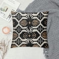thumbnail image 2 of Creowell  African Print Pillow Covers , Brown Black Ethnic Style Boho Decorative Throw Pillow Cases Modern Cushion Covers Bohemian Decoration Gift Farmhouse Sofa Couch Bed Decor,Multi-Size, 2 of 5