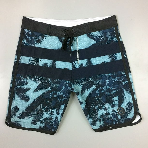 Pantalones cortos elásticos para hombre, Bermudas a rayas resistentes al agua, traje de baño para playa, 2022 Fivean unisex