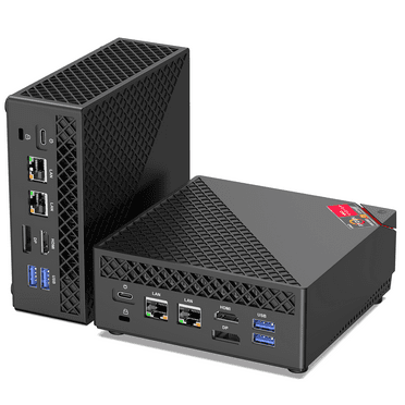 NIPOGI AM06PRO Mini PC with AMD Ryzen 7 5700U, 32GB RAM, 512GB SSD, Windows 11 PRO