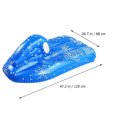 thumbnail image 2 of WRITWAA Snow Tubes Sleds Inflatable Snow Tube Streamlined Design for Kids 1Pack, 2 of 7