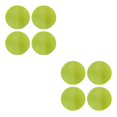 thumbnail image 3 of VONKY 4piece Stain Resistant Round Place Mats For Dining Colorful And Easy Care Versatile Table Fruit Green 2Set, 3 of 6