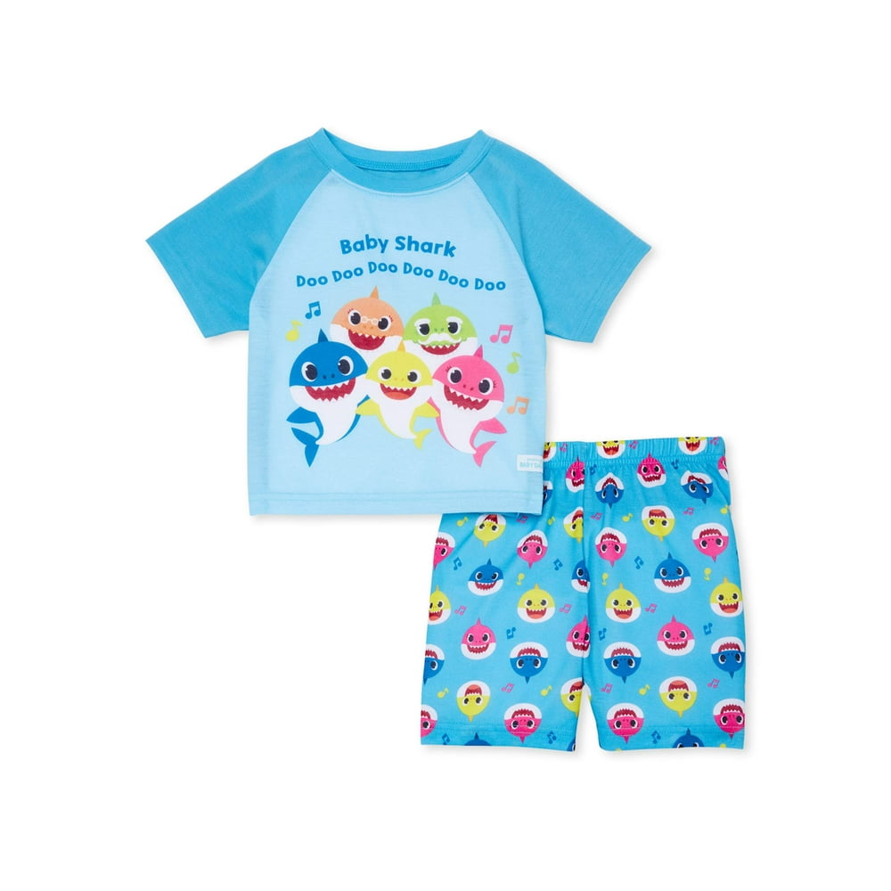 Baby Shark Baby Shark Toddler Boy or Girl Unisex Short Sleeve Poly