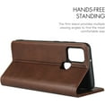thumbnail image 3 of for Galaxy A21S Wallet Case,Premium PU Leather Flip Folio Case,Card Slots,Cash Pocket,Kickstand,Magnetic Closure TPU Shockproof Interior Protective Case for Samsung Galaxy A21S,Brown, 3 of 14