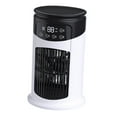 thumbnail image 4 of Aire acondicionado portátil, ventilador USB, espacio personal con luz, humidificador pequeño, aire evaporativo para escritorio, habitación, hogar., 4 of 9