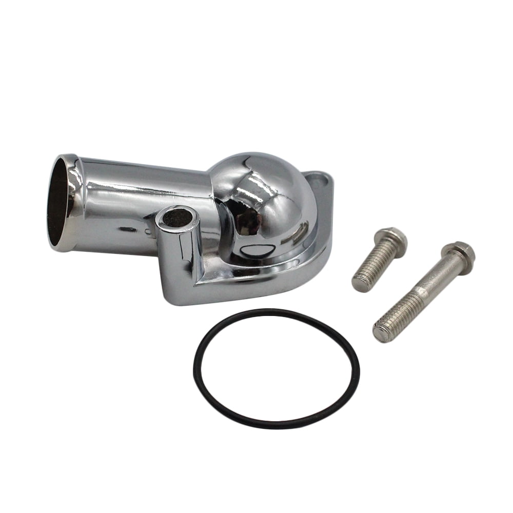 Chrome Water Neck 15 Degree angle for bbc Chevy Housing Small Block Big Block US Chrome Water Neck 15 Degree angle for bbc Chevy Housing Small Block Big Block US