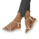 thumbnail image 3 of WILLBEST Sandalias Casuales Para Mujer, Cómodas, Informales, Para Caminar En La Playa, Transpirables, Con Punta Abierta Y Tacón De Cuña Para Uso Diario, Primavera, Verano Y Otoño., 3 of 5