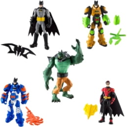 Mattel Batman Killer Croc Takedown Figure Set – Batman & Superman Vs. Killer Croc Action Figures