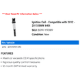 thumbnail image 2 of Ignition Coil - Compatible with 2012 - 2015 BMW 640i 2013 2014, 2 of 2