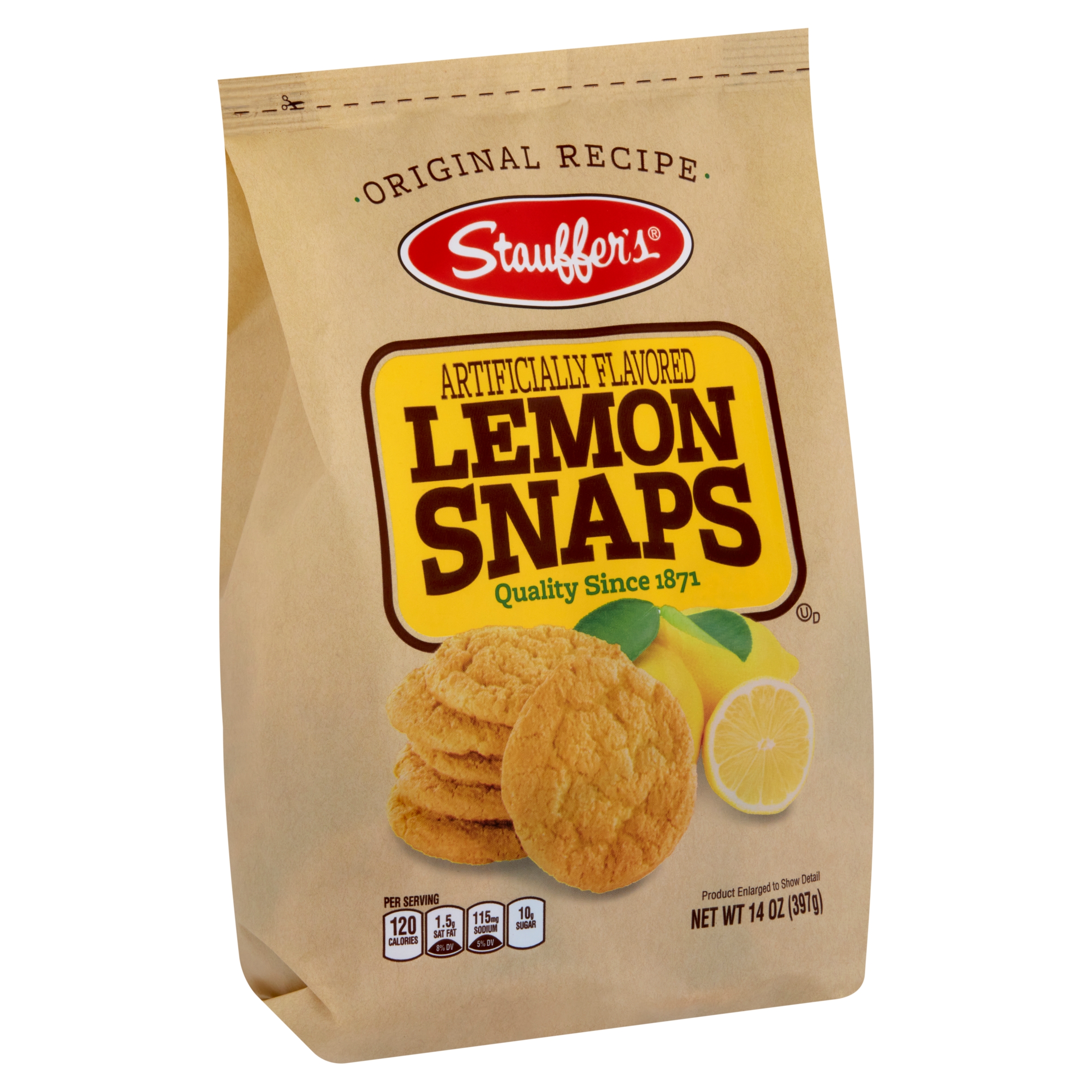Stauffer's Lemon Snaps Cookies, 14 oz