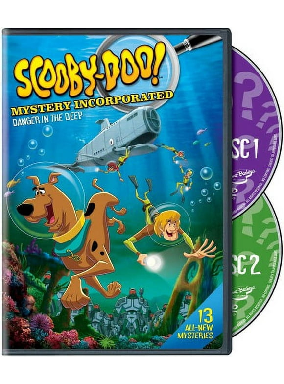 Scooby-Doo: Mystery Inc Season 2 Part 1 - Danger in the Deep (DVD), Warner Home Video, Animation
