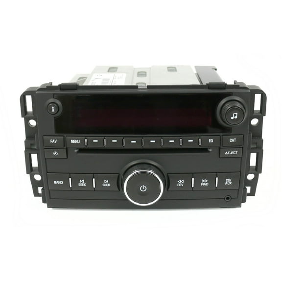 Restored GMC 2011 - 2012 Acadia Radio Receiver AM FM CD Aux Input UNLOCKED 20935121 Opt UUI (Refurbished)