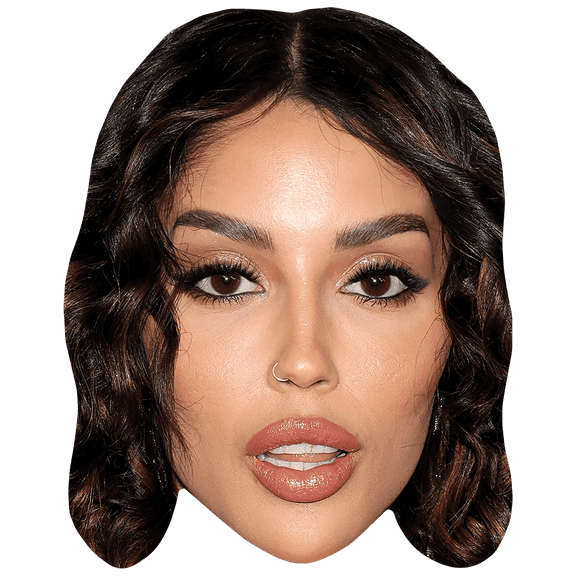 Jackelyn Marie Puignau (Make Up) Big Head. Larger than life mask.