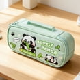 thumbnail image 6 of Kugisaki Large Capacity Pencil Case Cute Printed Pencil Pouch Multi-Functional Portable Pencil Bag for Office Travel, 6 of 7