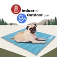 thumbnail image 3 of Coleman Comfort Cooling Gel Pet Pad, Dog and Cat Supplies,Non-Toxic,24x30 Inches, Blue, 3 of 6