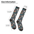 thumbnail image 2 of Xecao Coffee Lover Print Print Compression Socks for Both Men And Women for Running, Travel, Flight, Nurse, 2 of 6