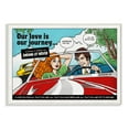 thumbnail image 2 of Stupell Industries Love Journey Vintage Comic Book Design Wall Plaque by Ester Kay, 2 of 5