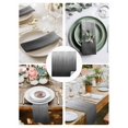 thumbnail image 3 of Grey Ombre Cloth Napkins Set of 4 Reusable Dinner Napkins, Contemporary Gradient Abstract Art Cocktail Napkin Washable Table Napkins for Wedding/Holiday Party/Baby Shower 20"x20", 3 of 7