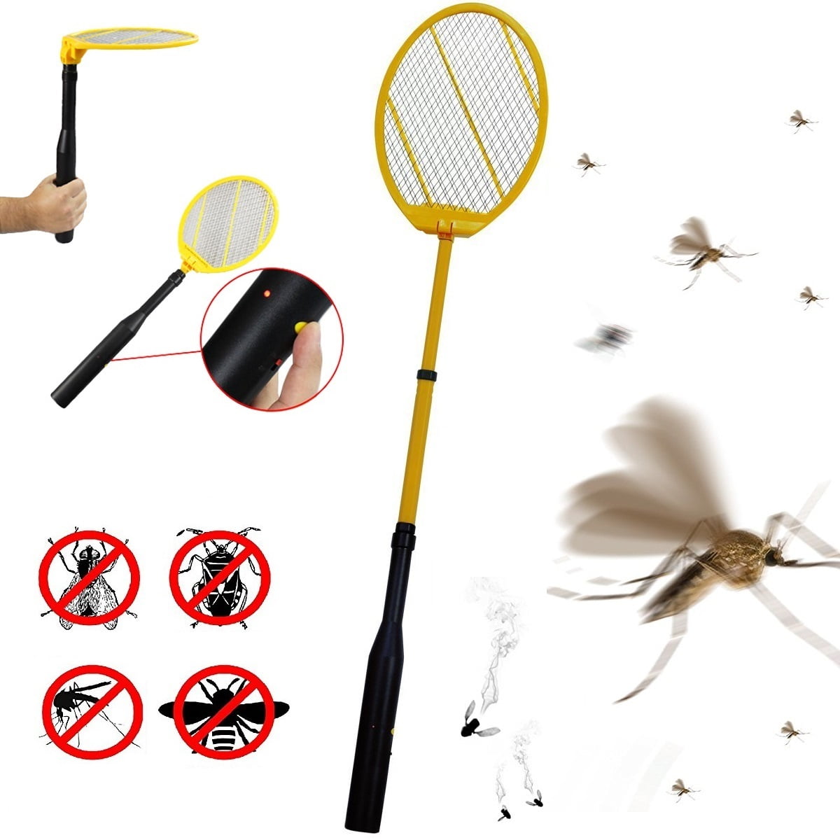 fly swatter electric zapper