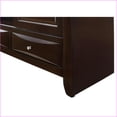 thumbnail image 2 of TV Stand with 3 Drawers & Open Shelf, Dark Cherry Finish | Contemporary | Fits 60-69” TVs, 2 of 8