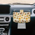 thumbnail image 3 of Bulopur Fall Bee Bow Tissue Box Cover PU Leather Aesthetic Tissue Holder for Bedroom Vanity Desk Soft Autumn Accent Decor, 3 of 7
