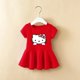 thumbnail image 3 of Nuevos vestidos Kawaii Sanrio Y2K de algodón para niños, Vestido corto de dibujos animados de Hello Kitty, Vestido de manga corta de verano, bonito abrigo para niños, regalo de Chica de Anime, 3 of 5
