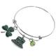 thumbnail image 5 of BRIGHTFUFU Pulsera de trébol Pulsera del día de San Patricio Pulsera irlandesa Pulsera ajustable Pulsera decorativa, 5 of 8