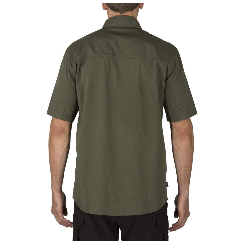 5.11 Tactical Men's Stryke Short Sleeve Polo Shirt Style 71354 Teflon Finish Flex-Tac Stretch Fabric 