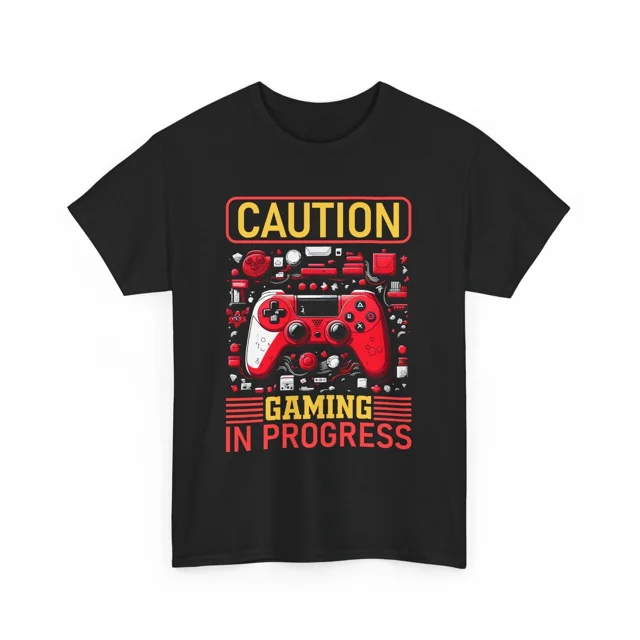 T-Shirt Unisexe Rétro Console de Jeu Fan d'Humour avec des Vibrations Classiques de Jeux Vidéo, jusqu'à la Taille 5TG