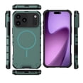thumbnail image 3 of Case For IPhone 17 Pro [Compatible con la Funda Del Teléfono de Color Sólido con Protección Anticaída de Airbag de Grado Militar MagSafe], Verde, For IPhone 17 Pro, 3 of 7