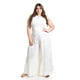 thumbnail image 5 of Pantalon estilo palazzo Roman Fashion /Tallas Extras, R42 (Blanco) blanco 38, 5 of 6
