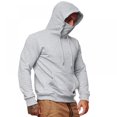 thumbnail image 1 of AMERTEER Sweat-Shirt à Capuche Masque pour Hommes Pulls à Manches Longues Gris, 1 of 5