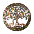 thumbnail image 1 of Arte De Pared De Árbol, Escultura De Pared De Árbol Hueco, Decorativa, Ampliamente Utilizada, Arte Colgante Redondo Para El Hogar, Sala De Estar, Dormitorio Y Oficina Guardurnaity HA015259-00, 1 of 6