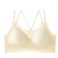 thumbnail image 2 of Sheghy Summer Ice Silk Bra-Plus Size Wireless Seamless Ultra Thin Comfort Bra/Womens Wireless Bras ,Beige, 2 of 7