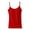 Red, variant on ZNQHFRE Solid Modal Built‑in Fixed Cup Camisole for Women, Adjustable Thin Strap Sleeveless Layering Tank Top L