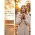 thumbnail image 6 of Deago 2 Pairs Winter Half Finger Gloves Knitted Fingerless Mittens Warm Stretchy Gloves for Men and Women (Coffee), 6 of 9