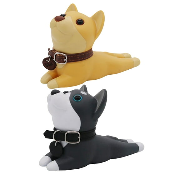 2pcs Cartoon Dog Door Wedges Safety Door Stops Anti- Stoppers for Home