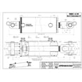 thumbnail image 4 of Hydraulic Cylinder 4 in bore x 20 in stroke ag clevis hydraulic cylinder Welded Double Acting 2500 PSI, 4 of 6