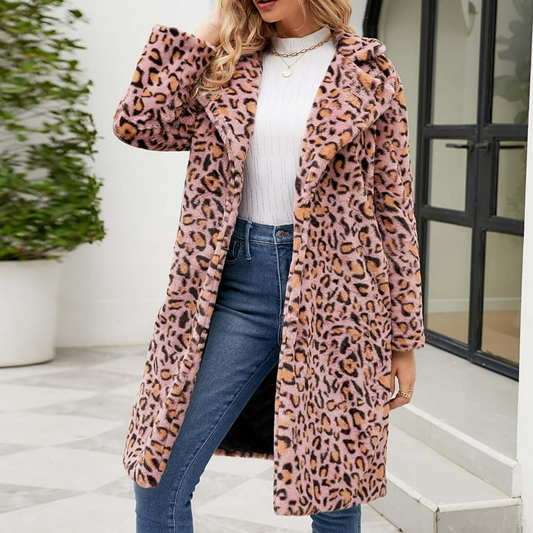 Leopard spring hotsell coat