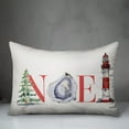 thumbnail image 2 of Creative Products Coastal Noel 20 x 14 Spun Poly Pillow, 2 of 2