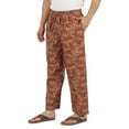 thumbnail image 4 of Inkmeso Mens Printed Loungewear Pajama Pants Casual Loose Fit Sleepwear Cotton Pants W/ Pockets, 4 of 8
