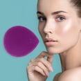 thumbnail image 2 of Unique Bargains 1 Pc Portable Silicone Facial Cleansing Brush with Suction Cup 3.23"x2.76"x1.5" Purple, 2 of 7