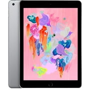 Restored Apple iPad 6 32GB Space Gray (WiFi) (Refurbished)