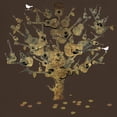thumbnail image 3 of CafePress - Guitar Tree Dark T Shirt - Men's Classic Graphic Cotton T-Shirt, 3 of 4