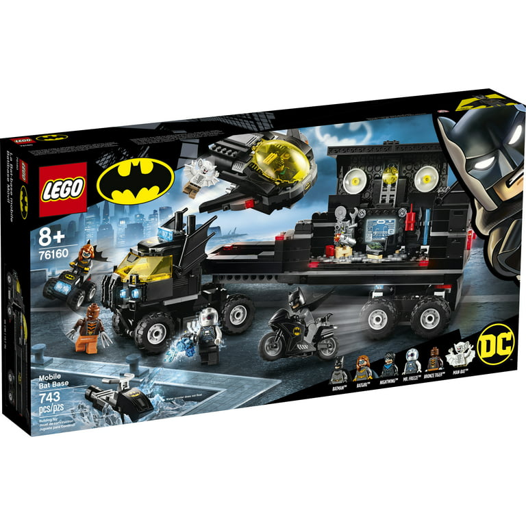 LEGO 76160 DC Mobile Bat Base Toy Building - Walmart.com