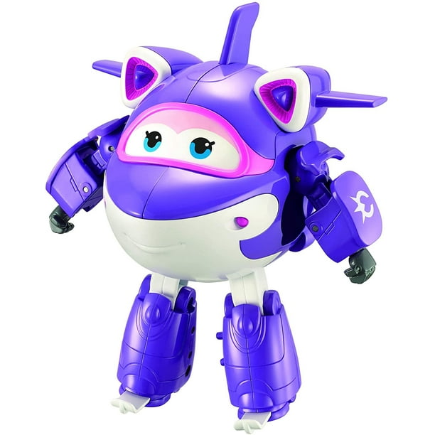 Super Wings 5'' Transformando Juguetes de avion de cristal Super