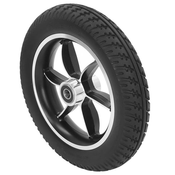 Rueda Para Silla De Ruedas, Cubo De aleación De Aluminio De Poliuretano, Andador Antideslizante, Rueda Estable De 10 Pulgadas Para Moverse